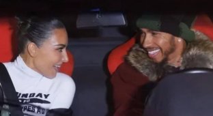 Possible Romance between Lewis Hamilton and Kim Kardashian (2 photos)