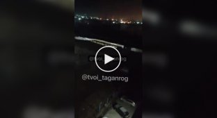 Yesterday evening there was a massive drone attack on the Taganrog airbase