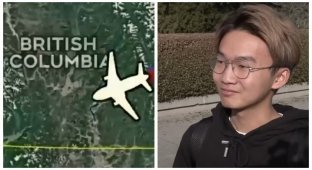 A student from Canada flies to classes by plane to save on rent (2 photos + 1 video)