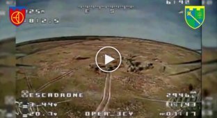 Drones from the 112th Brigade of the Territorial Defense Forces of Ukraine