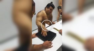 Тэгата: как борцы сумо ставят автографы