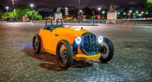 Patak Rodster - Slovak miniature roadster in retro style (6 photos)