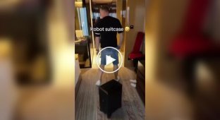 Спроби розумної валізи слідувати за людиною