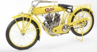 For the first time in history, more than a million dollars were paid for a motorcycle (8 photos)