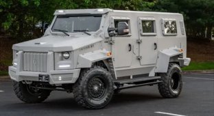 Ford F-600 превратили в роскошный броневик с салоном в стиле Mercedes-Maybach (7 фото)