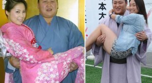 Чому за сумоїстами в Японії полюють найкрасивіші жінки країни? (10 фото)