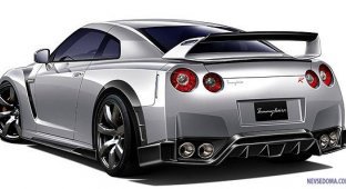 Nissan GT-R, станет еще привлекательней (3 фото)