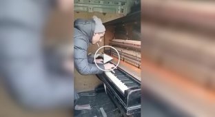 Talent went in the wrong direction: when he couldn’t resist the sight of a piano