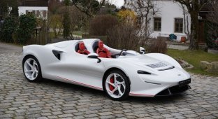 Rare McLaren Elva speedster without mileage put up for auction (15 photos)