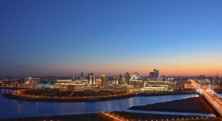 Казахстан: Астана с высоты (Часть 1) (41 фото)