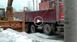 Как в Канаде чистят улицы от снега