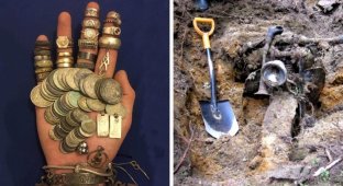 The owners of metal detectors boasted about what they managed to detect under their feet (16 photos)