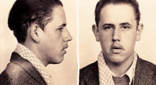 Колоритные магшоты американских преступников 40–60-х годов прошлого столетия (25 фото)