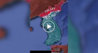 Korean War in 2 minutes