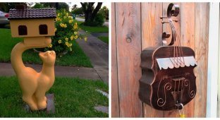 Необычные, трогательные и умилительные домики для вестей и новостей (26 фото)