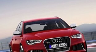 Компания Audi представила обновленный RS6 Avant (24 фото)