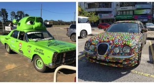 This is tuning: 50 photos of strange and funny cars (51 photos)