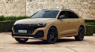 Crossovers Audi Q8 and SQ8 received restyling (25 photos)
