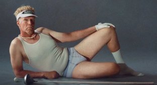 Новая звезда бренда нижнего белья от Ким Кардашьян – Уилл Феррелл (2 фото + видео)