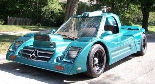 Эта самоделка, вдохновлённая классическим гоночным автомобилем Mercedes, разрушит ваш мозг (15 фото)