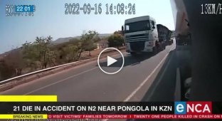 Accident in South Africa