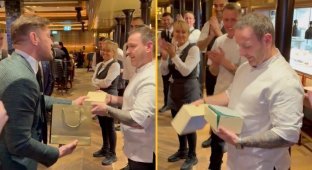 Conor McGregor gave the chef a Rolex watch, but he was accused of greed (5 photos + 1 video)