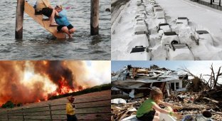 Стихийные бедствия 2011 года, которые влетели США в копеечку (10 фото)