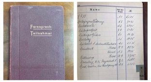Телефонная книжка Гитлера ушла с молотка (6 фото)