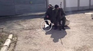 Майдан. Разговор с российскими военными в Крыму