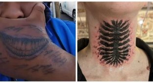 40 раз, коли люди зробили страшенно погані татуювання (40 фото)