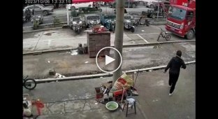 Video from China with an unexpected ending
