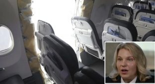 Boeing 737 MAX 9 pilot: "I didn't know there was a hole in the plane" (9 photos + 1 video)