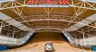 Для всех желающих BYD открыл в Китае внедорожный полигон с бродом, дюнами и гоночным треком (6 фото)