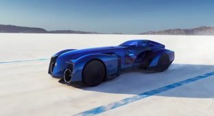 Renault presented a futuristic concept that should break the long-range record (9 photos)