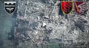 Operators of the SOLOVA UAV, the 79th Airborne Brigade and the 55th Airborne Brigade stopped and destroyed the assault group of Russians in Maryinka