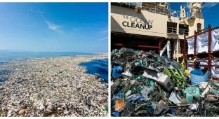 The shocking scale of the largest garbage dump in the ocean has been revealed (7 photos + 1 video)