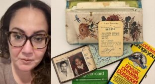 A woman's wallet with documents, lost 40 years ago, was returned (3 photos + 1 video)