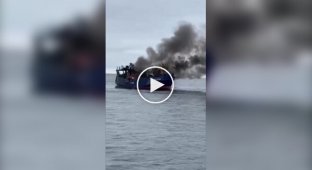 The Russians sank their own ship during an exercise
