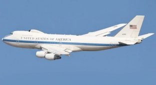 Doomsday plane spotted in Washington (4 photos + video)