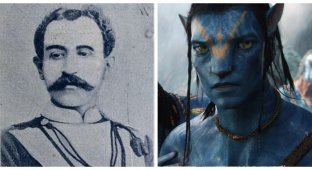 Fred Walters - 19th century Na'vi and the mystery of blue skin (5 photos)