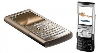 Nokia 6500 Classic и 6500 Slide – новые телефоны-близнецы