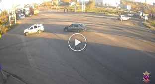 A blind man on KamAZ is not good. Pedestrian collision in Volgograd