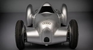 Audi has recreated a record-breaking car from 1935 (11 photos)