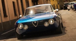 Restmod of an old Alfa Romeo GTA 1960 for 470 thousand dollars (7 photos)