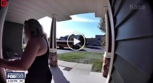 In the US, a woman saved children from a burning school bus