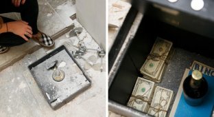 The couple found a treasure during the repair (17 photos)
