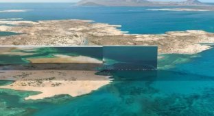 The Line skyscraper city project in Saudi Arabia has stalled (4 photos)