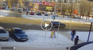 Женщина в капюшоне была сбита в Оренбурге