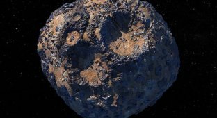 У жовтні NASA запустить зонд до астероїда вартістю $10 квадрільйонів (3 фото)