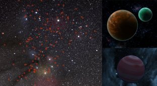 В Млечном Пути нашли 170 планет-сирот. Что это такое? (9 фото)